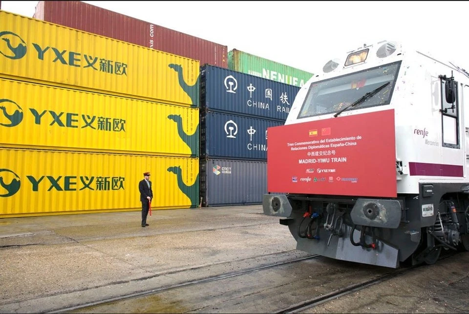 Hiina Prantsusmaa raudteetransport